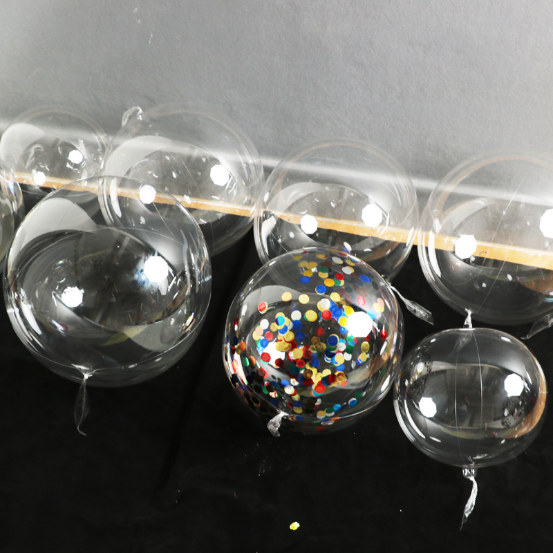 网红波波球透明10寸18寸20寸24寸36寸气球球皮汽球加厚防爆正圆