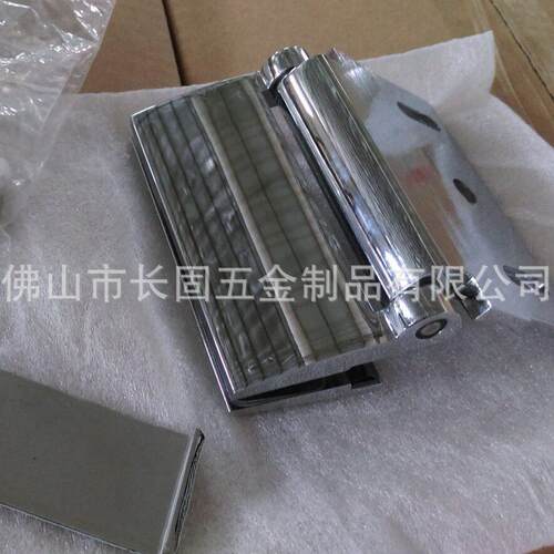厂家直供ST-B057纯铜浴室活动夹带盖玻璃门铰链玻璃门合页