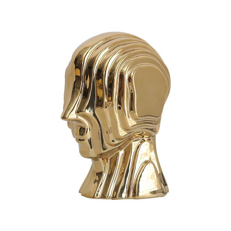 北欧轻奢创意头人物像摆客楼厅电视柜沙发摆设酒店售处前FGF台装,橡塑材料及制品,工业陶瓷,淘宝优惠券,粉丝福利购,淘宝优惠卷