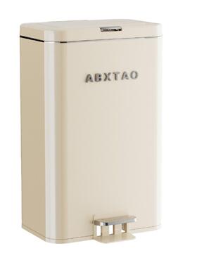 家用大号大垃容量圾金属圾桶客厅厨房轻奢高盖级感带手按脚踏GK00