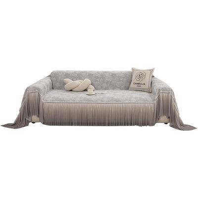 通205云景003新2高级感法式奶油风沙发巾四季用一整张全款铺防滑