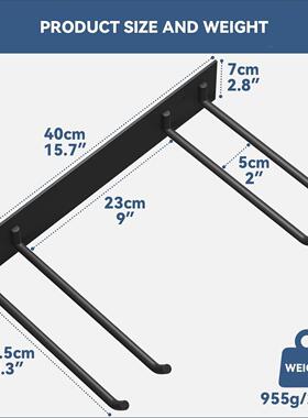 车库花园工拖具收纳架壁挂式收车库QH-855纳庭院工具架可装扫帚把