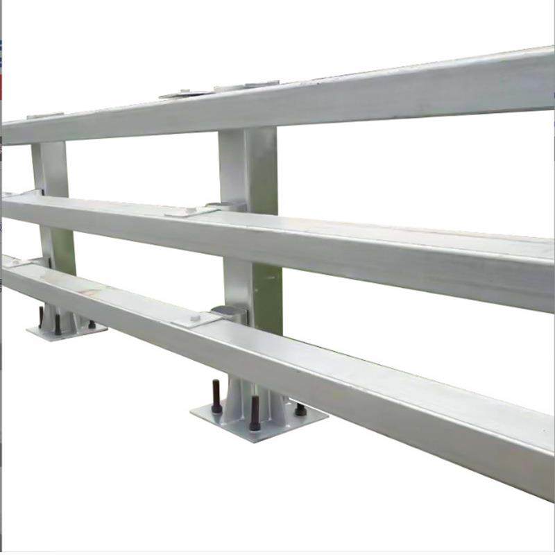 河道钢制栏杆高架桥q235防护栏桥梁防撞栏杆景观铝合金防撞护栏