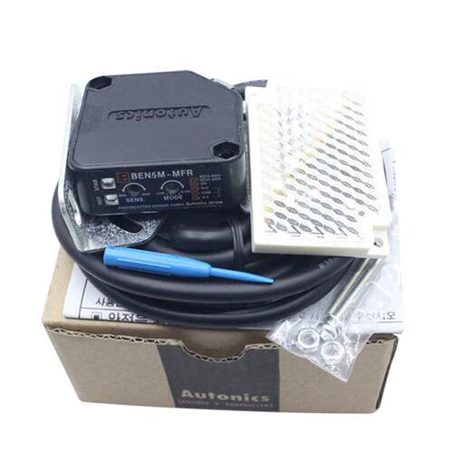 Autoics光电传感器BEN5M-MFR漫反射型5米检测距离