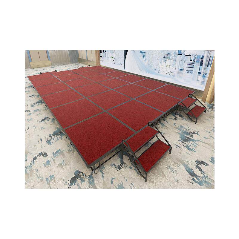 厂家酒店活动舞台折叠拼接婚庆T台快装移动升降户外活动舞台