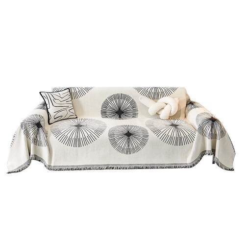 2025雪尼尔沙发巾全盖毯四季通用防滑坐垫沙发套罩盖布文艺风