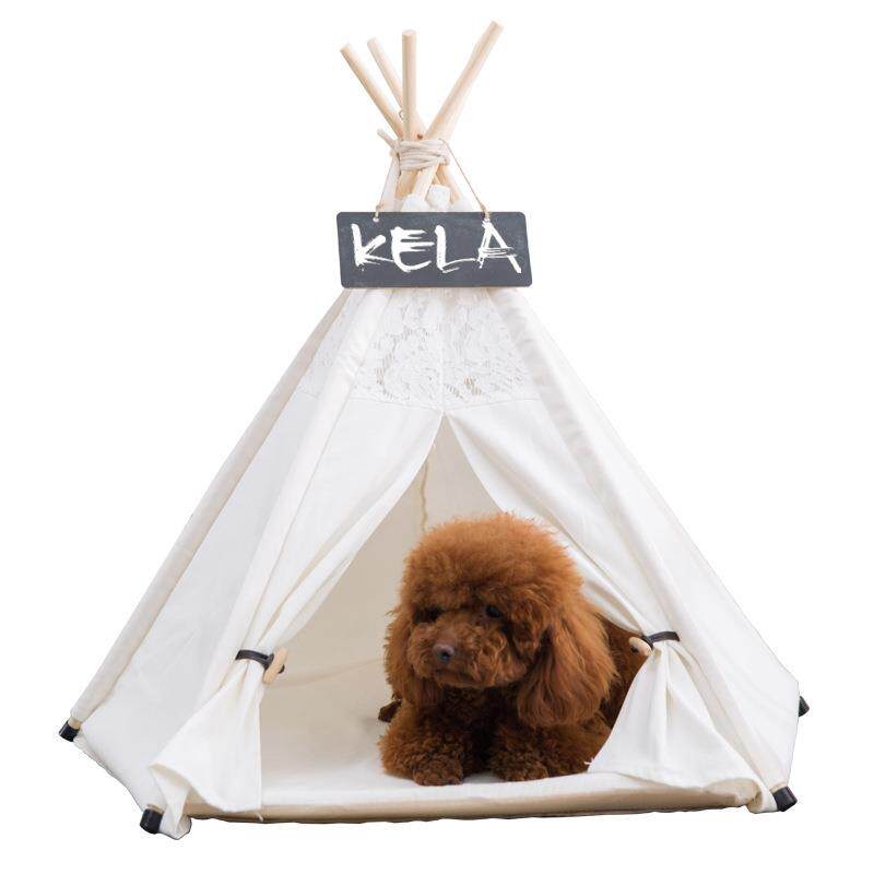 狗窝猫窝四季宠物用品棉帆布宠物帐篷窝