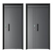 家用高端入户门智能安全门现甲级家用防盗门子母门单门现货