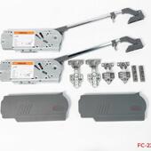 平移门联动上翻门气撑厨柜吊柜折叠门液压缓冲阻尼气撑杆五金支撑