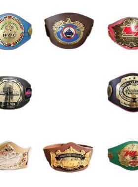 拳击金腰带定制自由搏击格斗散打武林风青少年比赛冠军金腰带定做