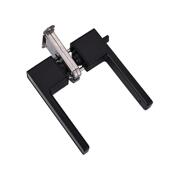 厚实三杆方形锁静音锁芯酒店民宿浴室房门木门通用门锁双面门把锁