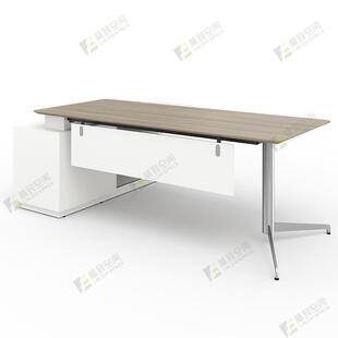 E0级办公桌轻奢高级感老板桌简约现代大班桌总裁办公室经理桌椅