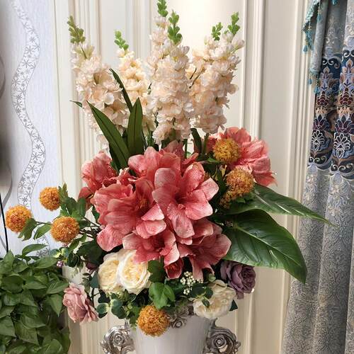 北欧后现代欧式美式客厅酒店家居绢花假花装饰品摆件花艺套餐雏菊