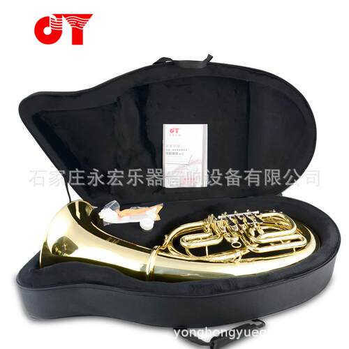 JYEU-E110G4键扁键上低音号-E110G低音降B调大抱号4K扁键