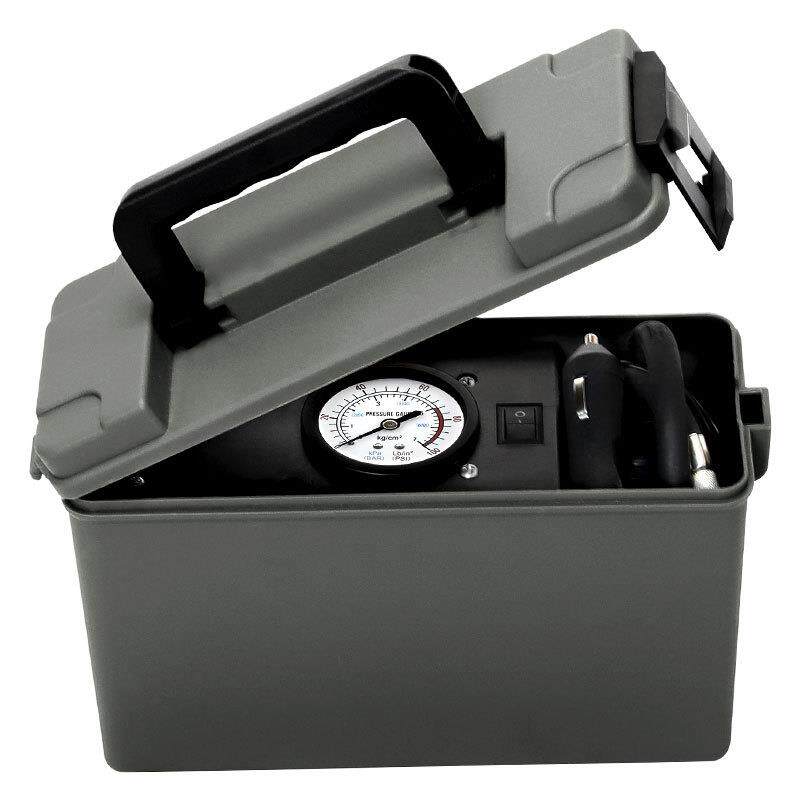 车载便携式充气泵电动汽车轮胎用自动打气筒带气压表一件起批