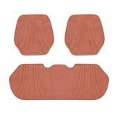 高品质拉姆斯乳胶坐垫毛皮汽车坐垫单片透气四季 三件套通用座垫