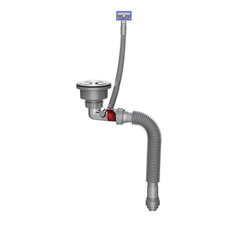 厨房下水器304不锈钢防臭排水管洗菜盆侧排省空间下水管套装,家装主材,下水器,淘宝优惠券,粉丝福利购,淘宝优惠卷