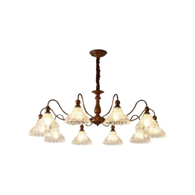 法式中古风大厅主间灯具复式古餐厅灯卧室847房2025年新美款客厅