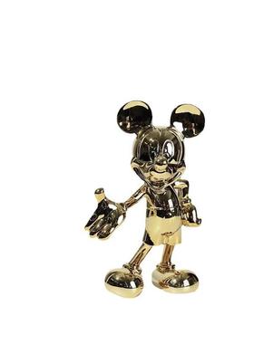 电镀迎宾米奇工艺品摆件客厅玄关电视柜桌面卡通公仔手办装饰摆设