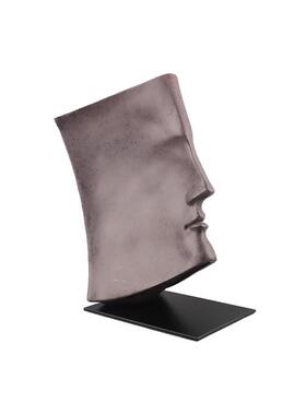 现代简约抽象侧脸人脸书树脂摆件客厅卧室玄关酒店书房家居装饰品