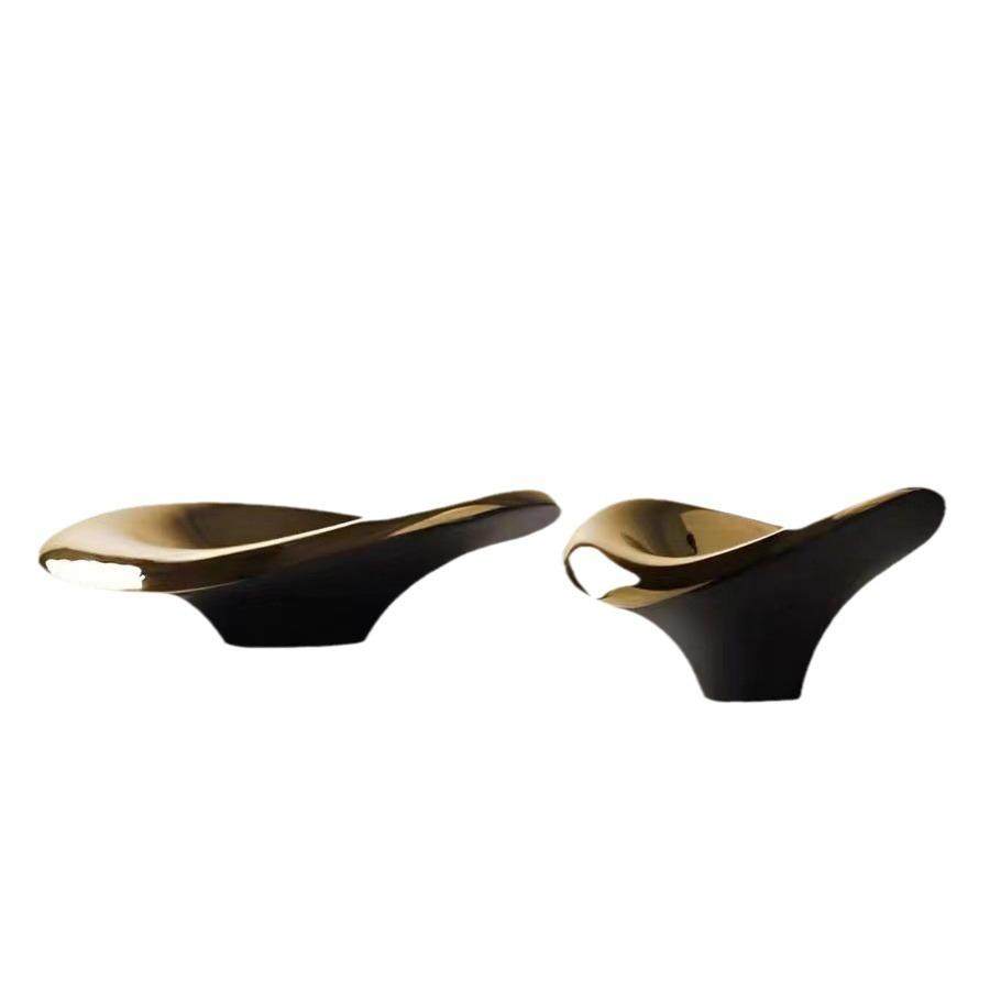 现代新中式艺术陶瓷果盘收纳创意摆件桌面样板间酒店会所软装饰品,家居饰品,花瓶,淘宝优惠券,粉丝福利购,淘宝优惠卷