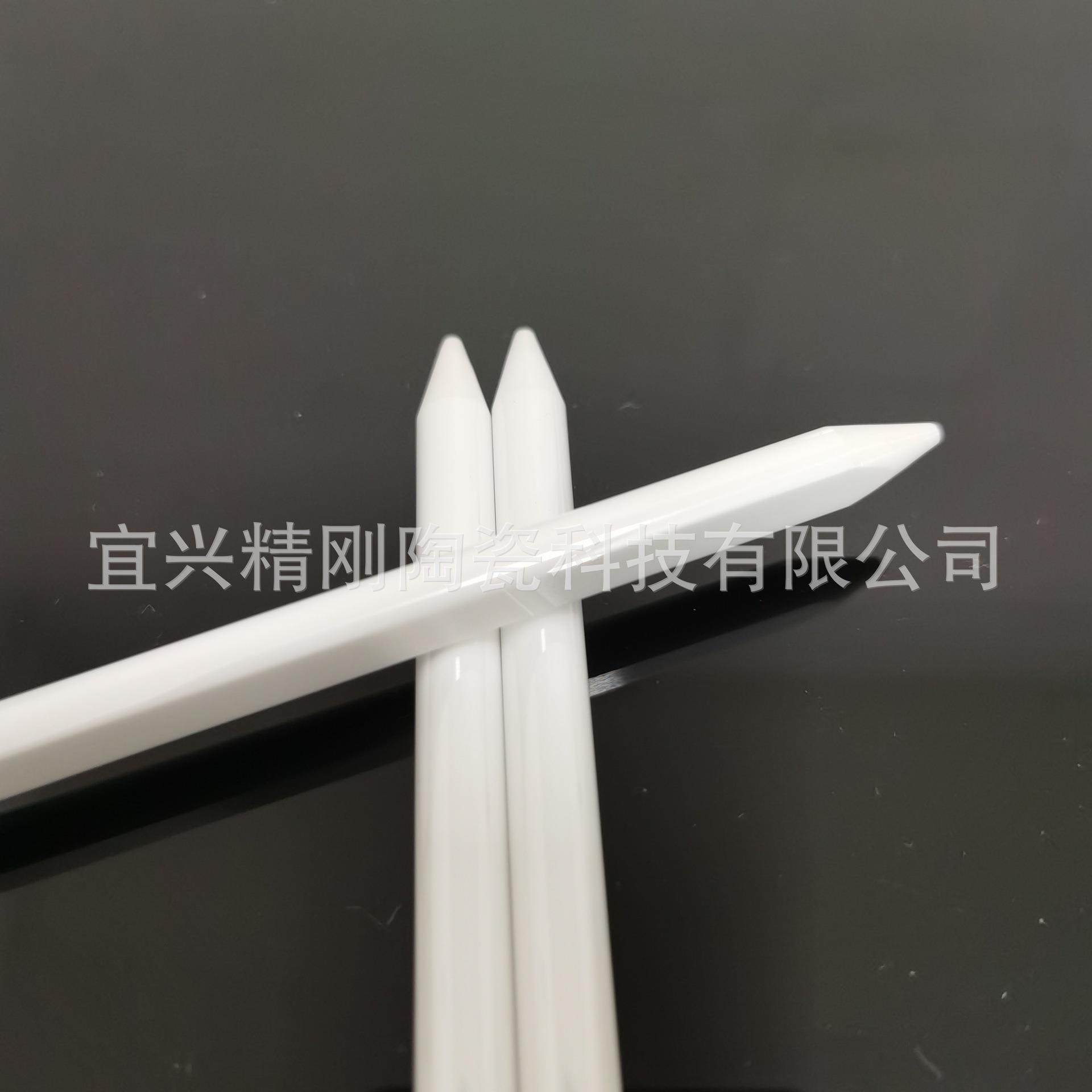 厂家供应氧化铝陶瓷方棒工业陶瓷棒精密陶瓷轴棒抛光陶瓷棒配件