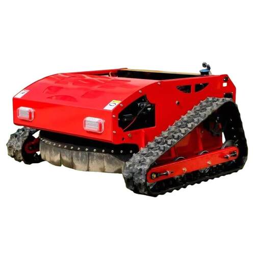 履带式全地形遥控割草机荒地开荒果园全自动农用收割除草机器