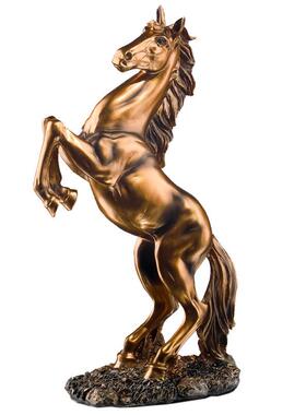 树脂腾空马胜利马摆件家居办公室桌面装饰雕塑工艺品礼品厂家直供
