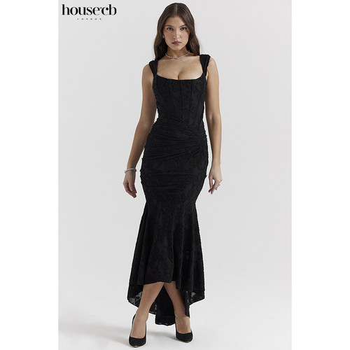 HouseofCB优雅束腰连衣裙