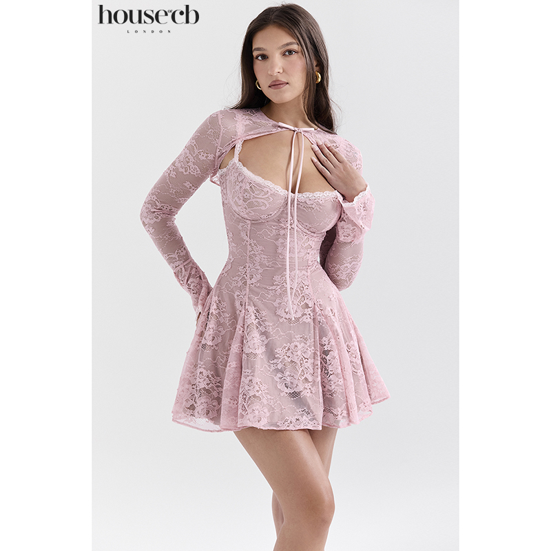 HouseofCB优雅淑女风蕾丝裙