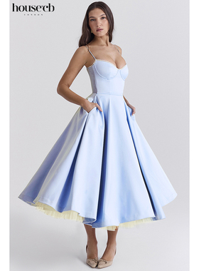 House of CB 休闲度假风薄纱中长连衣裙Mademoiselle