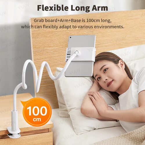 Tablet Stand Holder For Bed Desk Phone Holder Flexible Long