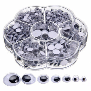 700PCS Self Adhesive Giant Wiggly Googly Eyes for DIY Art