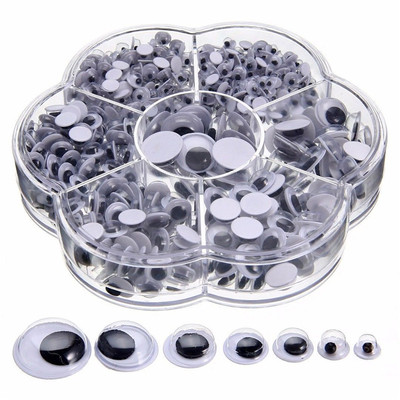 700PCS Self Adhesive Giant Wiggly Googly Eyes for DIY Art