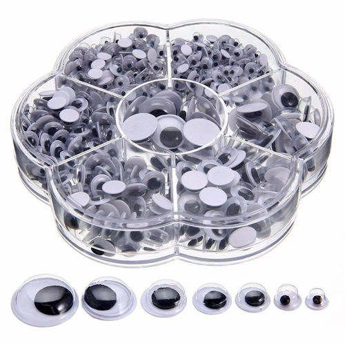 700PCS Self Adhesive Giant Wiggly Googly Eyes for DIY Art