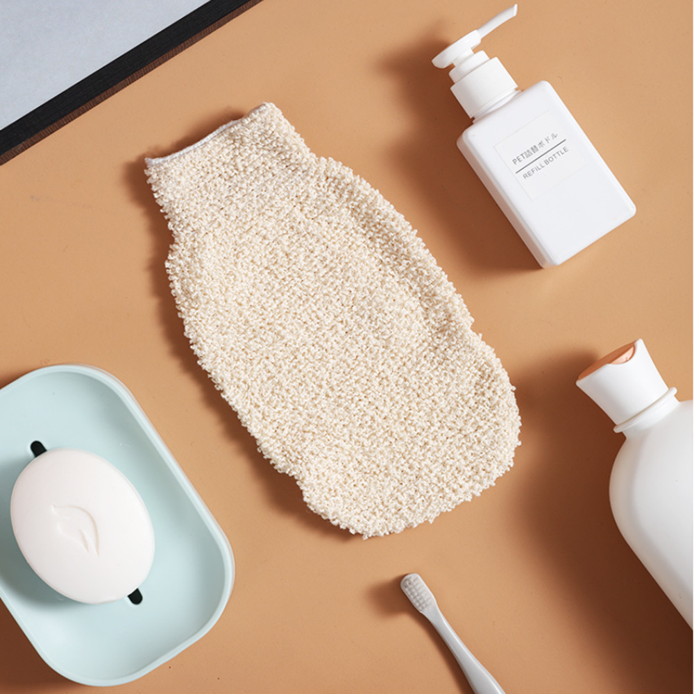 Peeling Exfoliating Gloves Scrubbing Glove Shower Body Brush