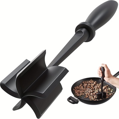 Kitchen Meat Chopper Ground Beef Masher Utensil Heat Resista