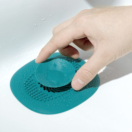 Silicone Hair Catcher Drain Covers Bathroom Hair Stopper