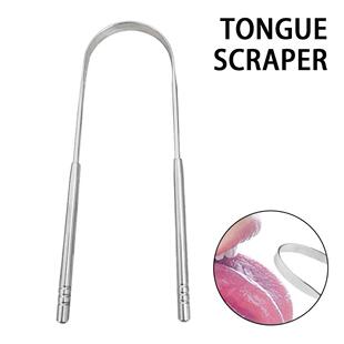 Scraper Tongue Steel Cleaning Fresh Breath Cleaner Stainless