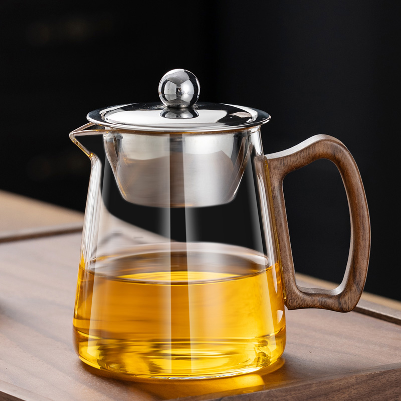 悦茶香公道杯木把公道杯