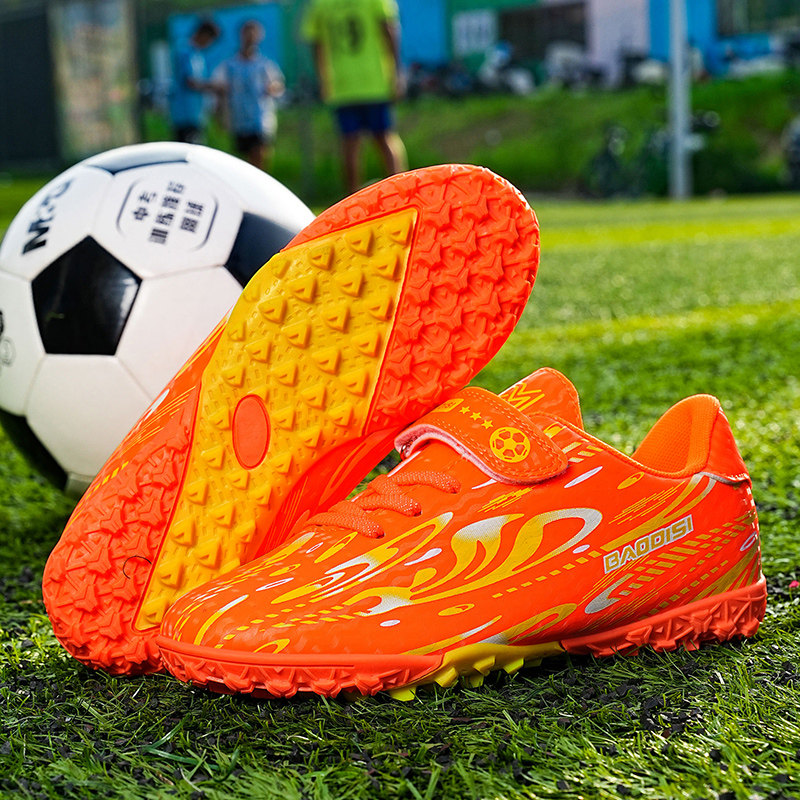 回力儿童足球鞋碎钉男童女童小学生防滑人造草地比赛训练鞋tf短钉