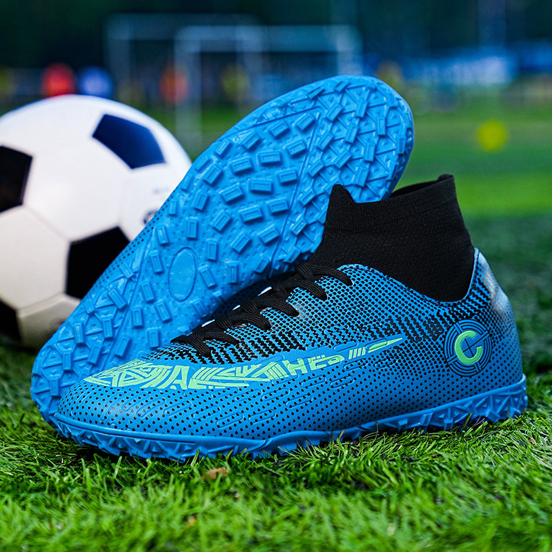 回力C罗足球鞋男款TF碎钉AG长钉学生大童运动专业刺客16训练球鞋5