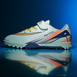 回力校园儿童足球鞋AG长钉防滑男女专业小学生男孩子魔术贴tf碎钉