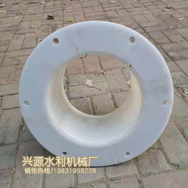 极速塑料法兰套筒 波纹管插筒接头 PVC管波纹管止回阀管道对接200