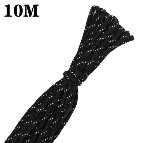 极速Reflectve Paracord 550 Cord 7 Strands m Tent Rope Campng