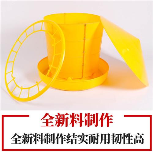 养鸡鸭鹅饲料桶食桶喂食器养殖设备家禽用品自动喂食器食槽加大厚