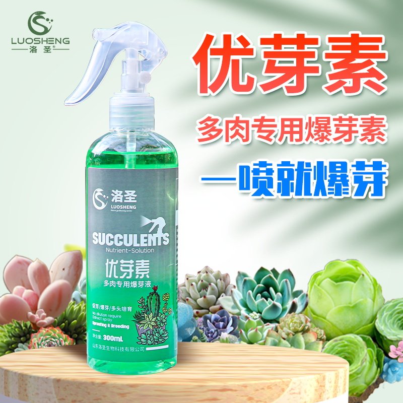极速多肉植物促芽爆芽增色增肥植物通用催芽发芽素营养液