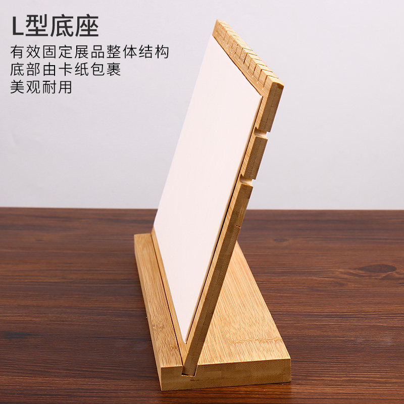 好货新款大号竹木项链展示架首饰架吊坠饰品挂架柜台橱窗珠宝道具