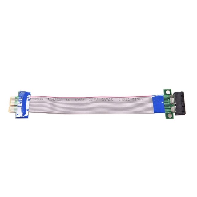 极速20CM PCI-Express 1X Adapter Riser Card Flexible High Spe