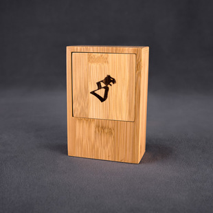 桌游骰塔 木质袖珍可携式 竹质骰子收纳 跑团筛子塔 老楚木艺第三